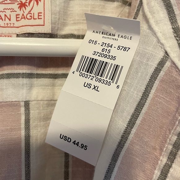 American Eagle button up — New with tags - Picture 4 of 6
